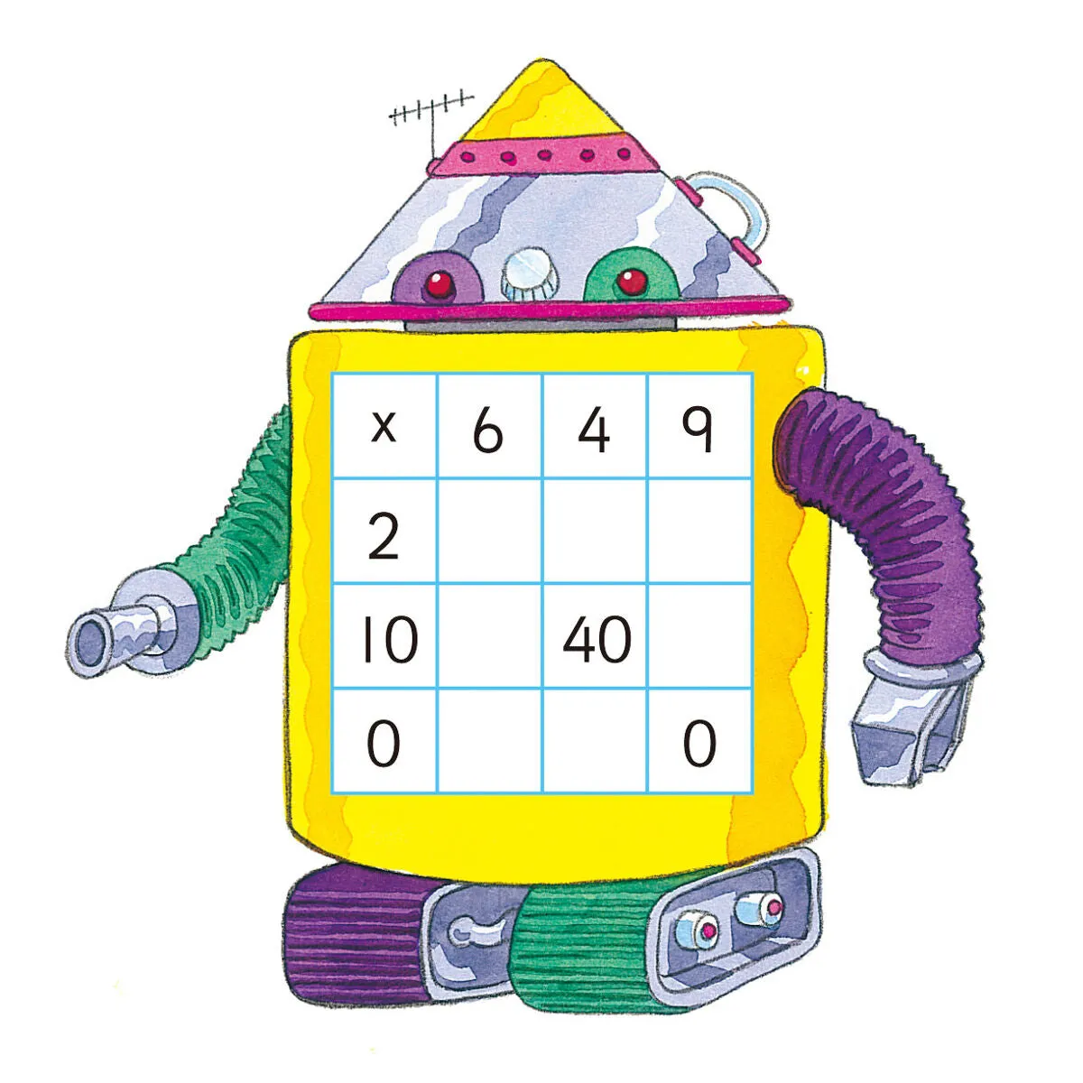 Galt Times Tables Book with Reward Stickers