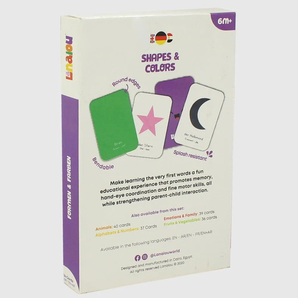German (AR EN) | Shapes & Colors
