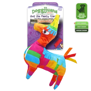 Get the Pawty Started Refillable Llama Piñata Toy