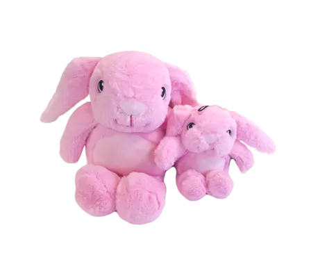 Gor Hugs Mommy Rabbit Pink 38cm