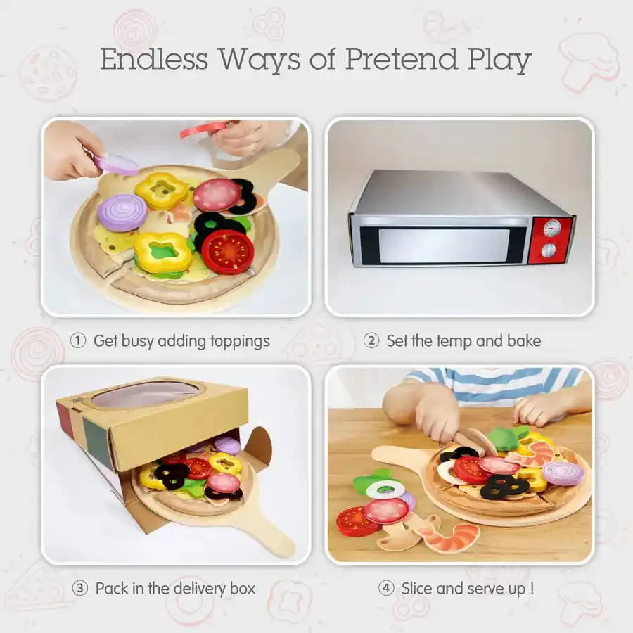 Hape Perfect Pizza Playset