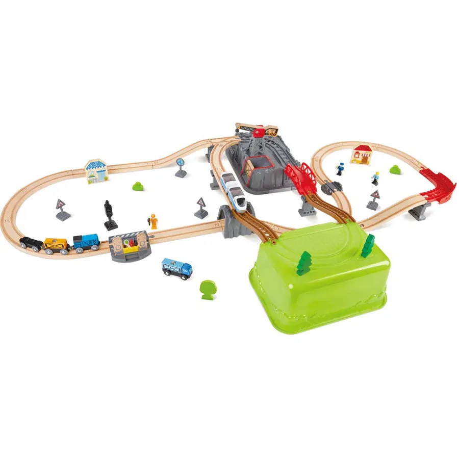 Hape Railway Bucket-Builder-Set