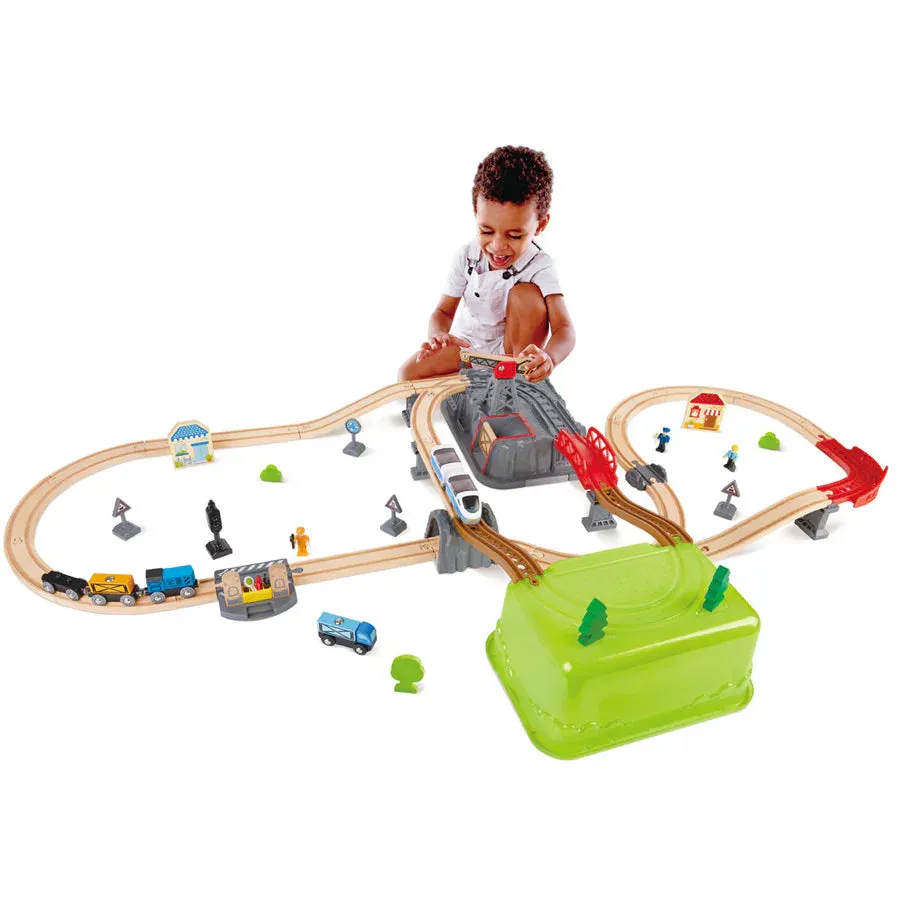 Hape Railway Bucket-Builder-Set