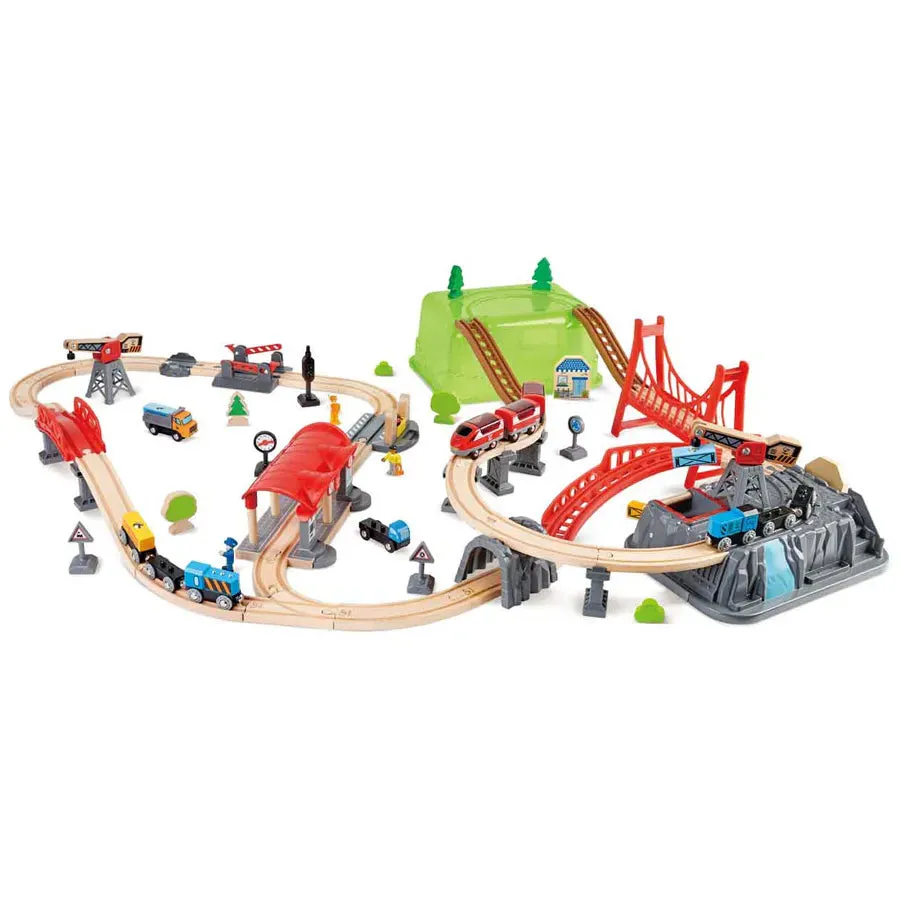 Hape Railway Bucket-Builder-Set