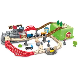 Hape Railway Bucket-Builder-Set