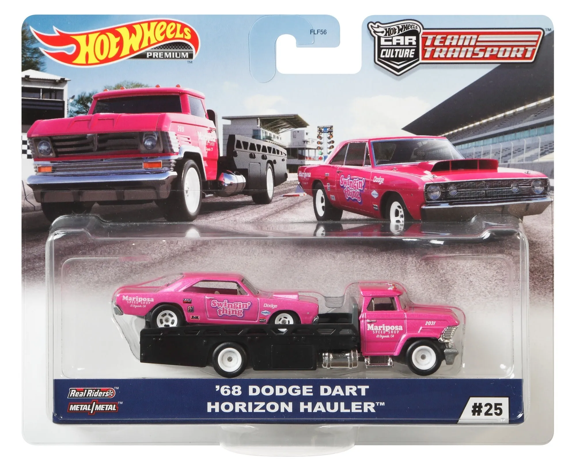 Hot Wheels Car Culture Team Transport #25 '68 Dodge Dart Horizon Hauler