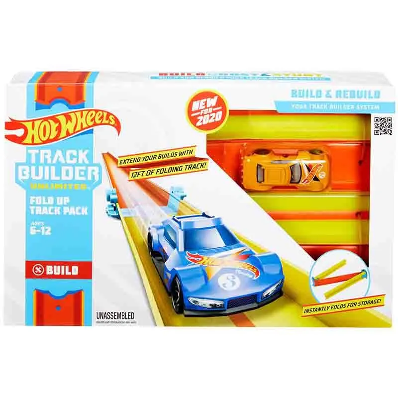 Hot Wheels Track Builder Unlimited Builder Fold Up Track Pack