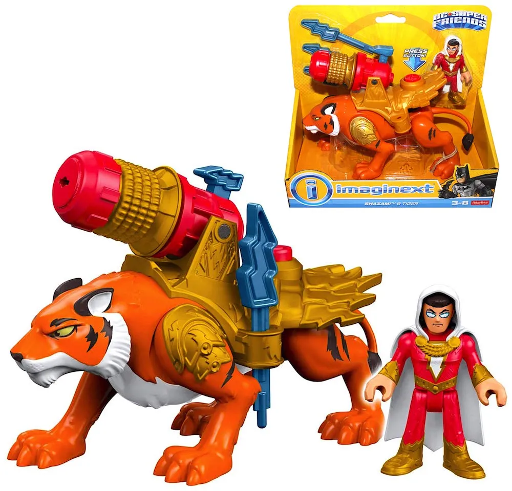 Imaginext Shazam & Tiger DC Superfriends Figures