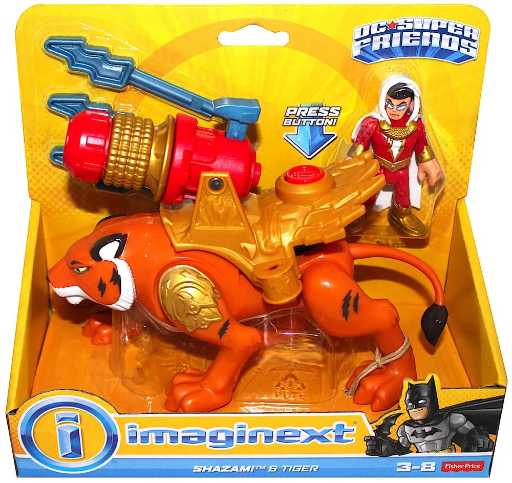 Imaginext Shazam & Tiger DC Superfriends Figures