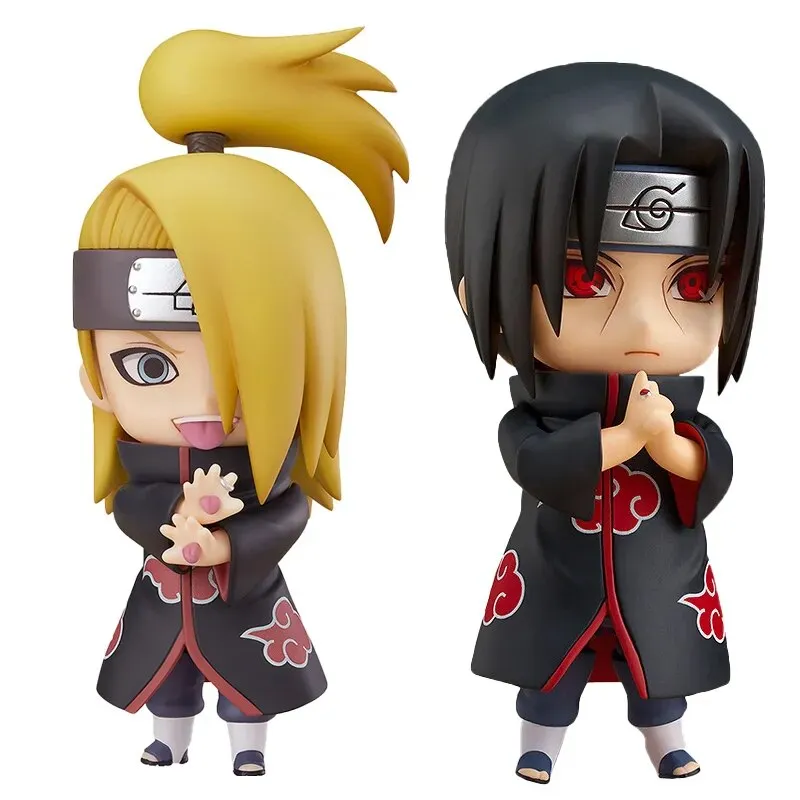 In Stock Anime Modle Gsc Figurine Naruto Figure Uciha Itachi  Q Version Collection Action Figure Toys