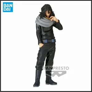 In Stock Original My Hero Academia Anime Aizawa Shouta PVC Eraser Head Boku no Hero Academia Action Figures BANPRESTO 18cm Toys