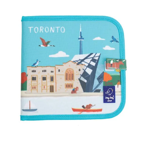Jaq Jaq Bird Color It Book - Cities of Wonder Toronto