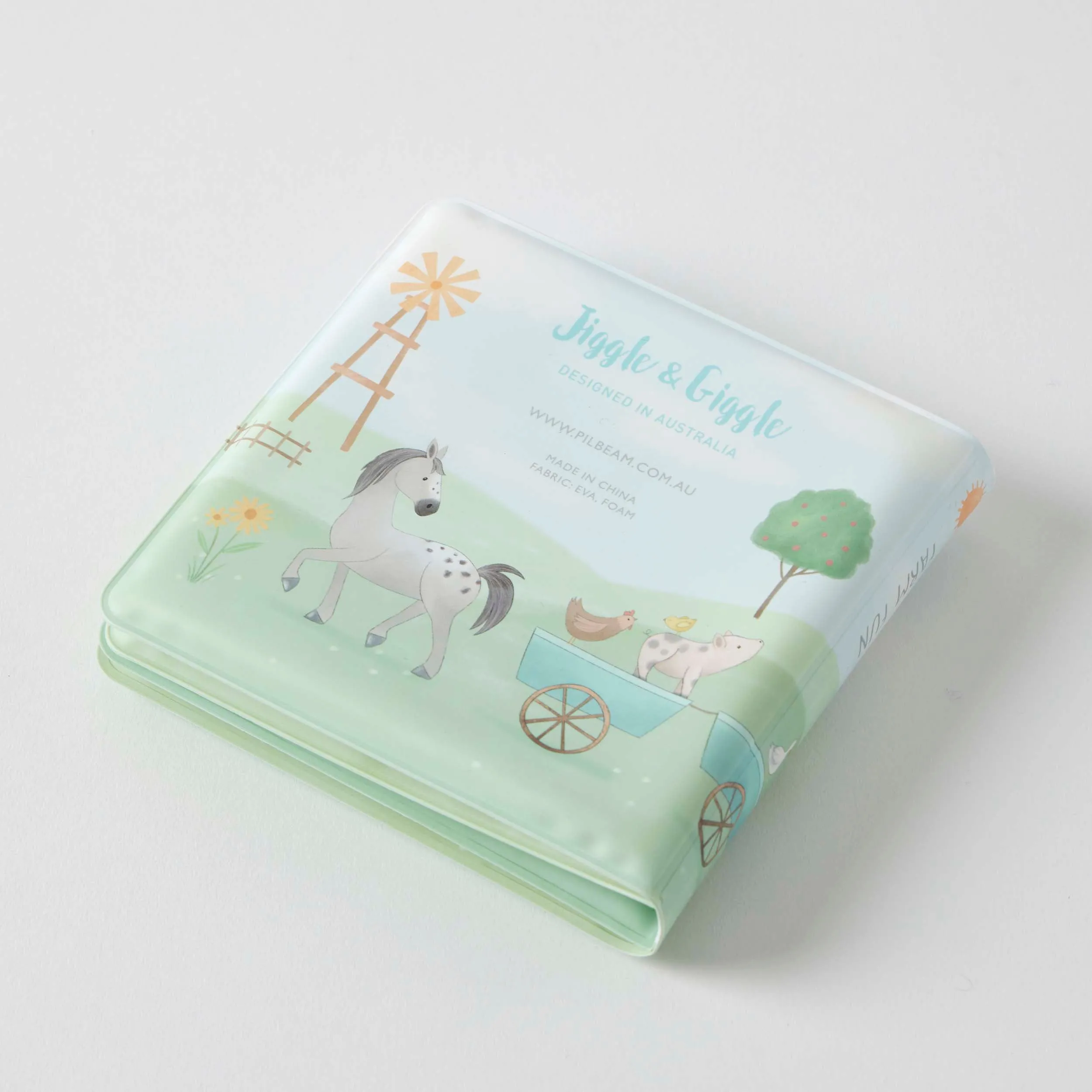 Jiggle   Giggle - Bath Book - Farm Fun
