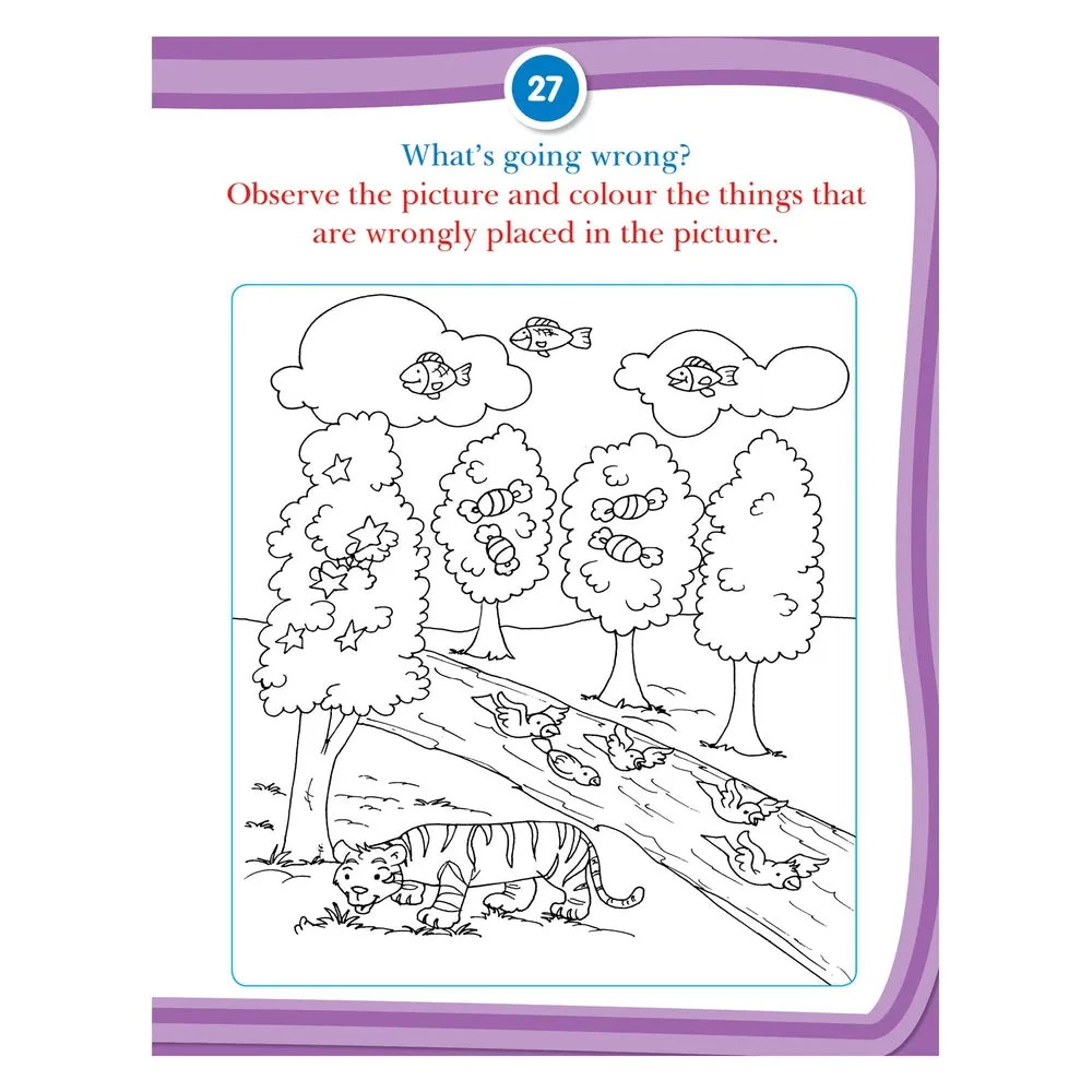 Kid's 4th Activity Book - Logic Reasoning