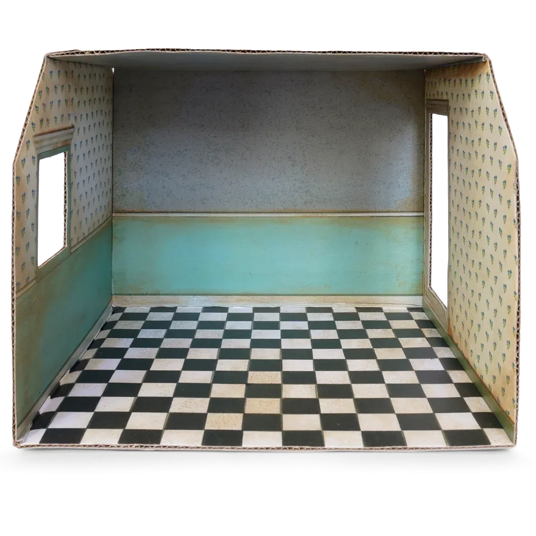 Kitchen DIY Playhouse Cardboard Room Kit