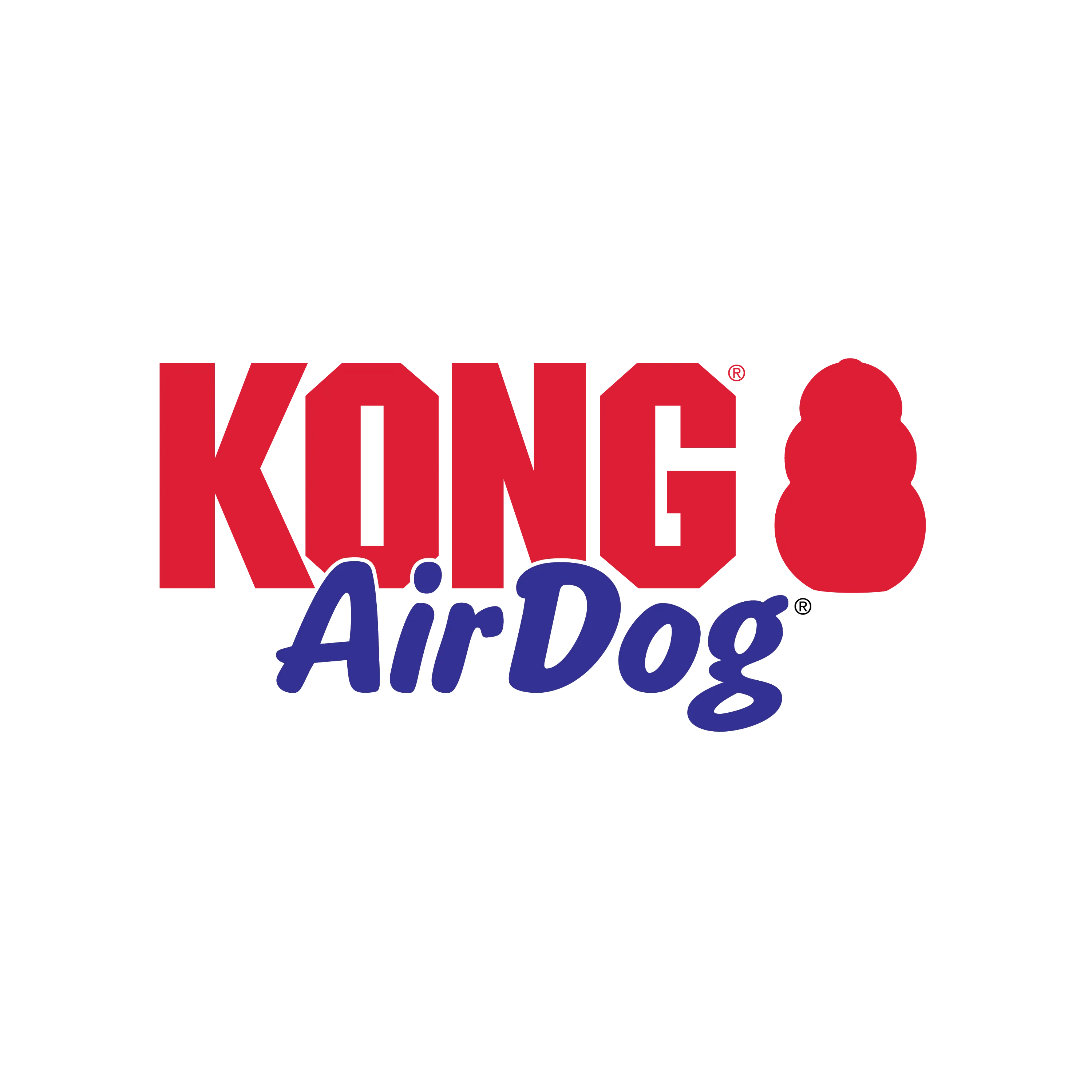 KONG | Airdog Squeaker Dumbell | Active Dog Fetch Toy