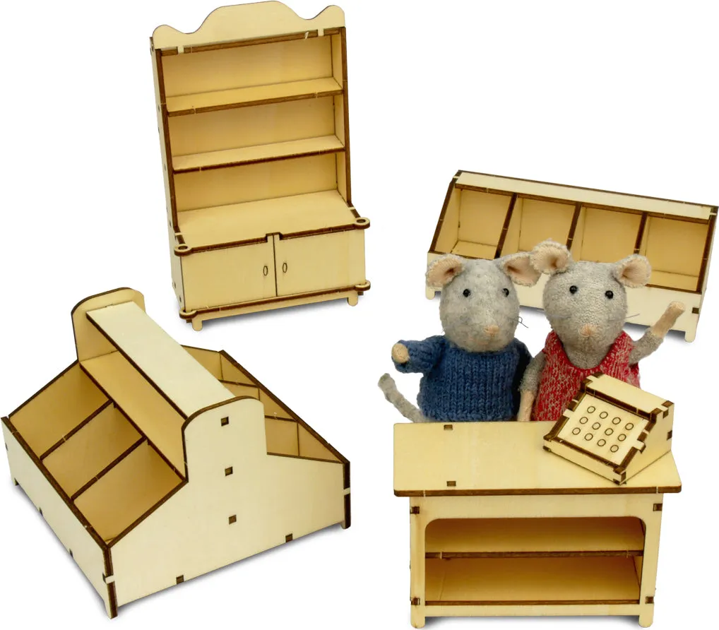 Living Room Wooden Furniture Kit