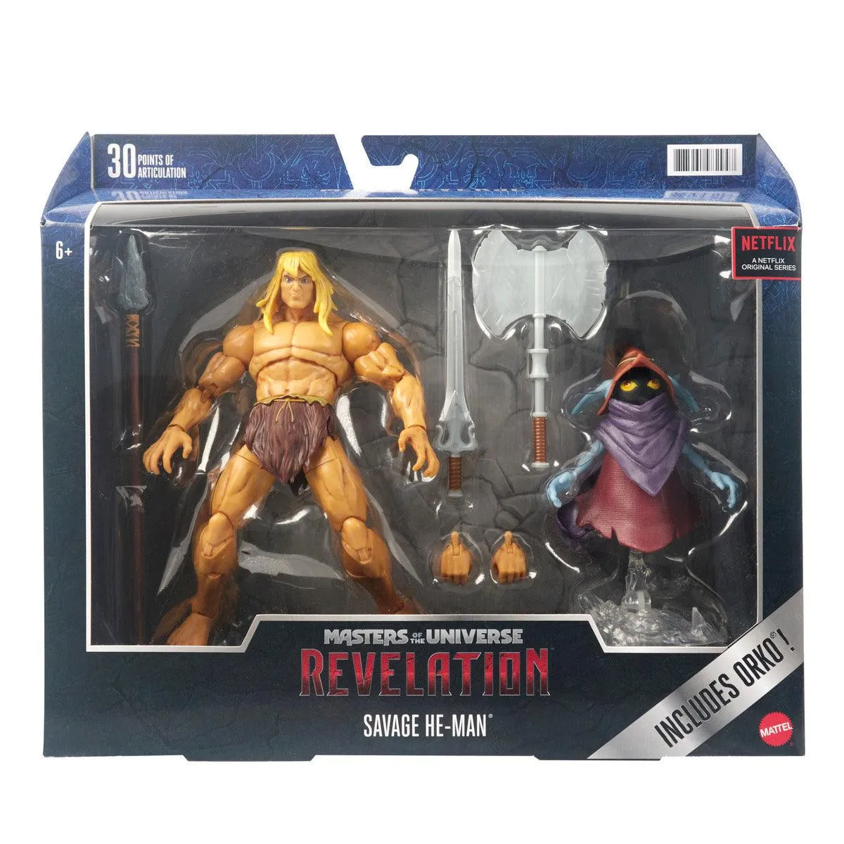 Masters of the Universe - Masterverse Revelation Savage He-Man Action Figure