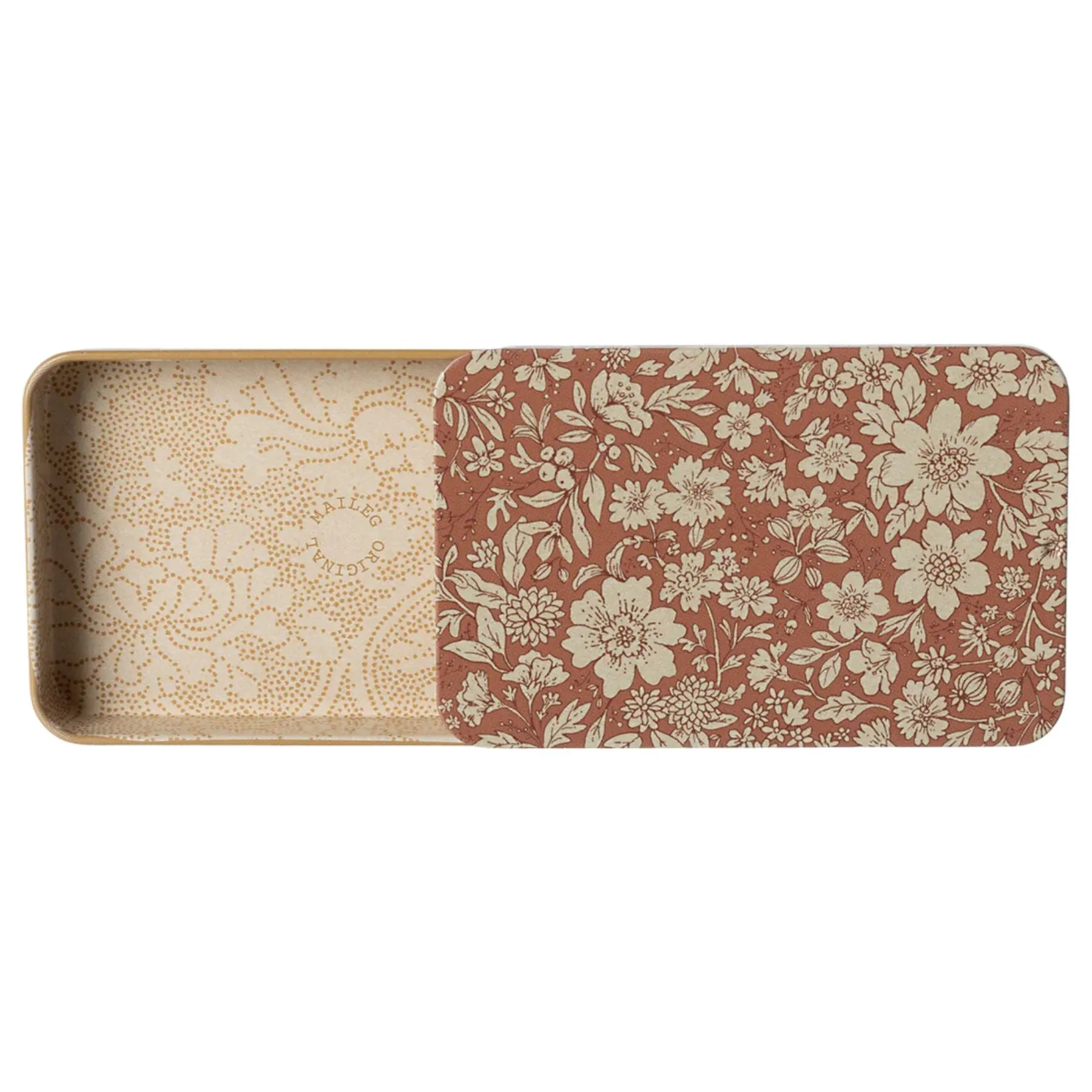 Metal Box with Sliding Lid