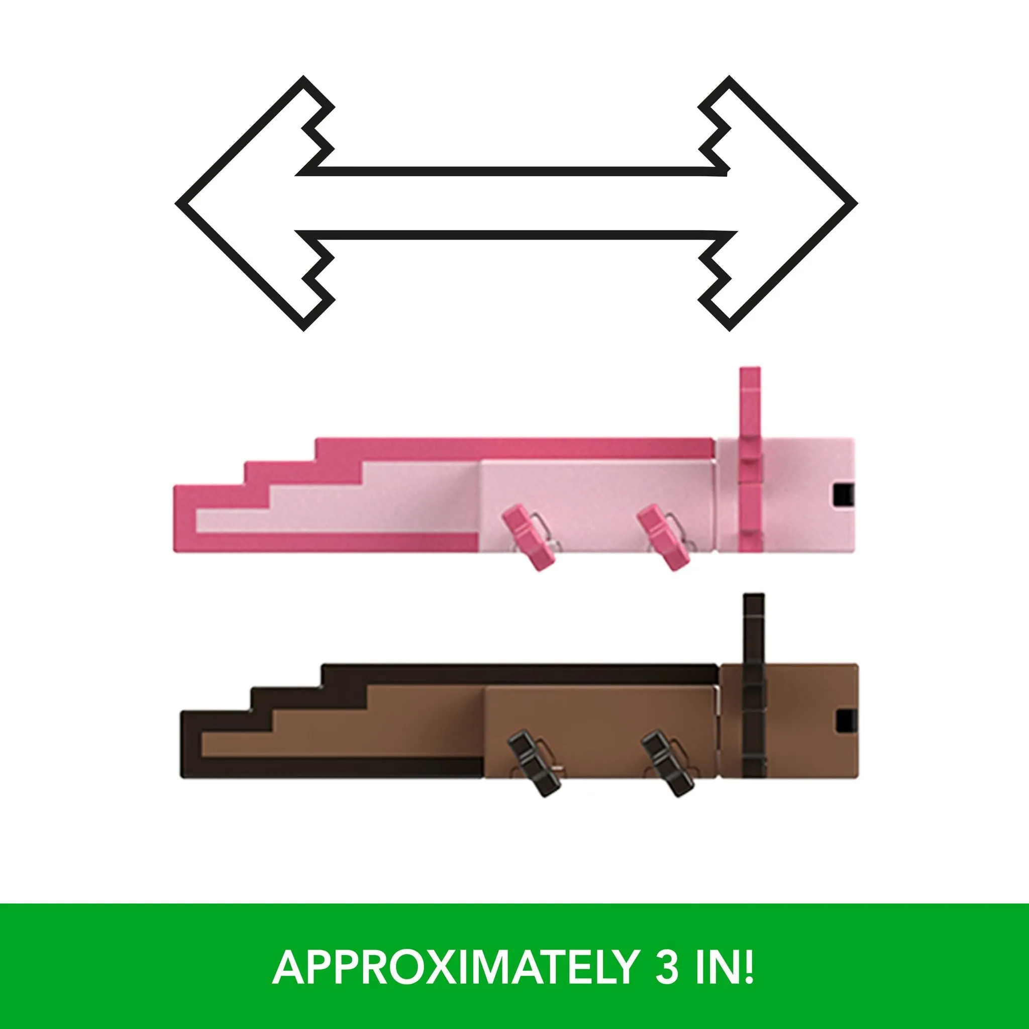 Minecraft 3.25 Inch Figure - Axolotls