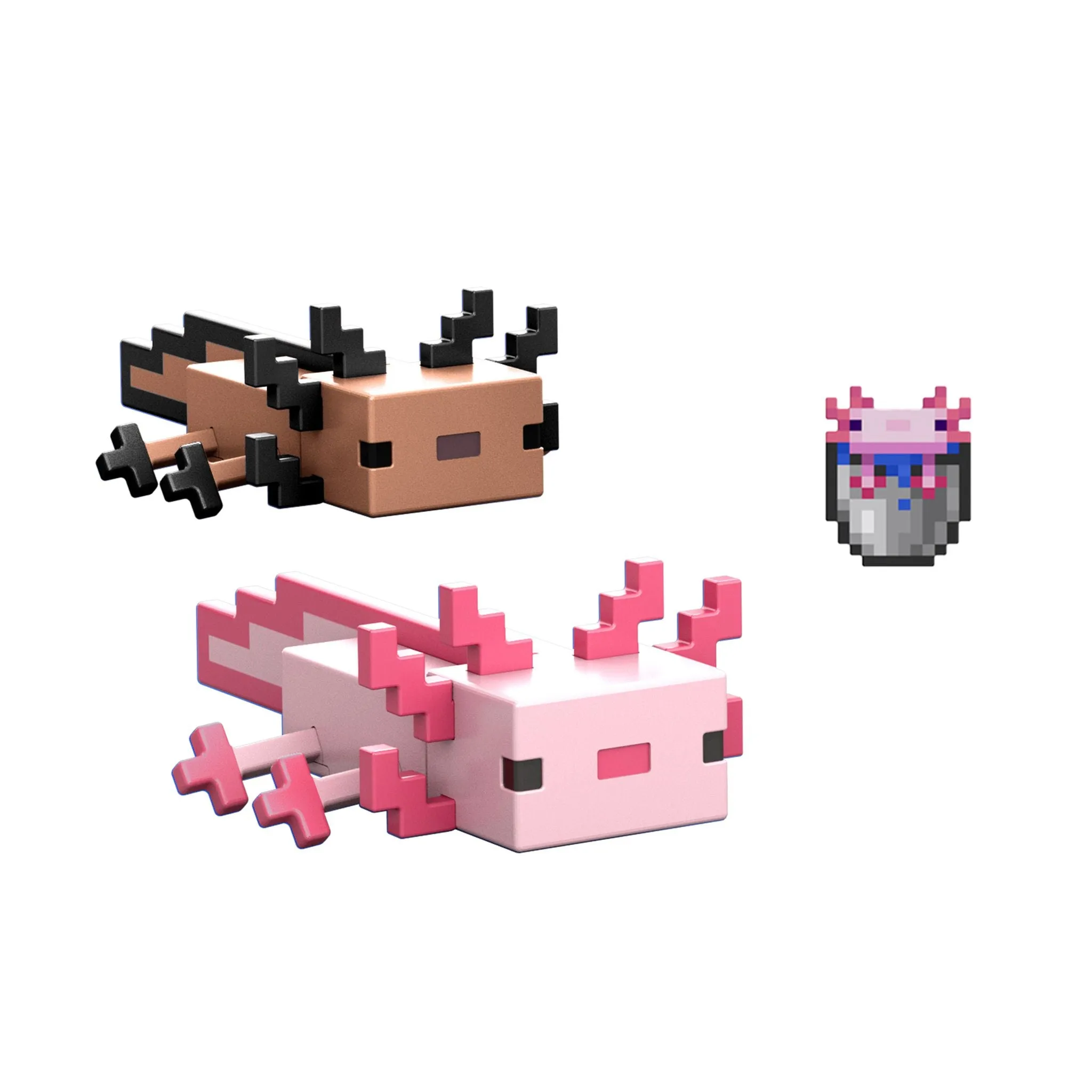 Minecraft 3.25 Inch Figure - Axolotls
