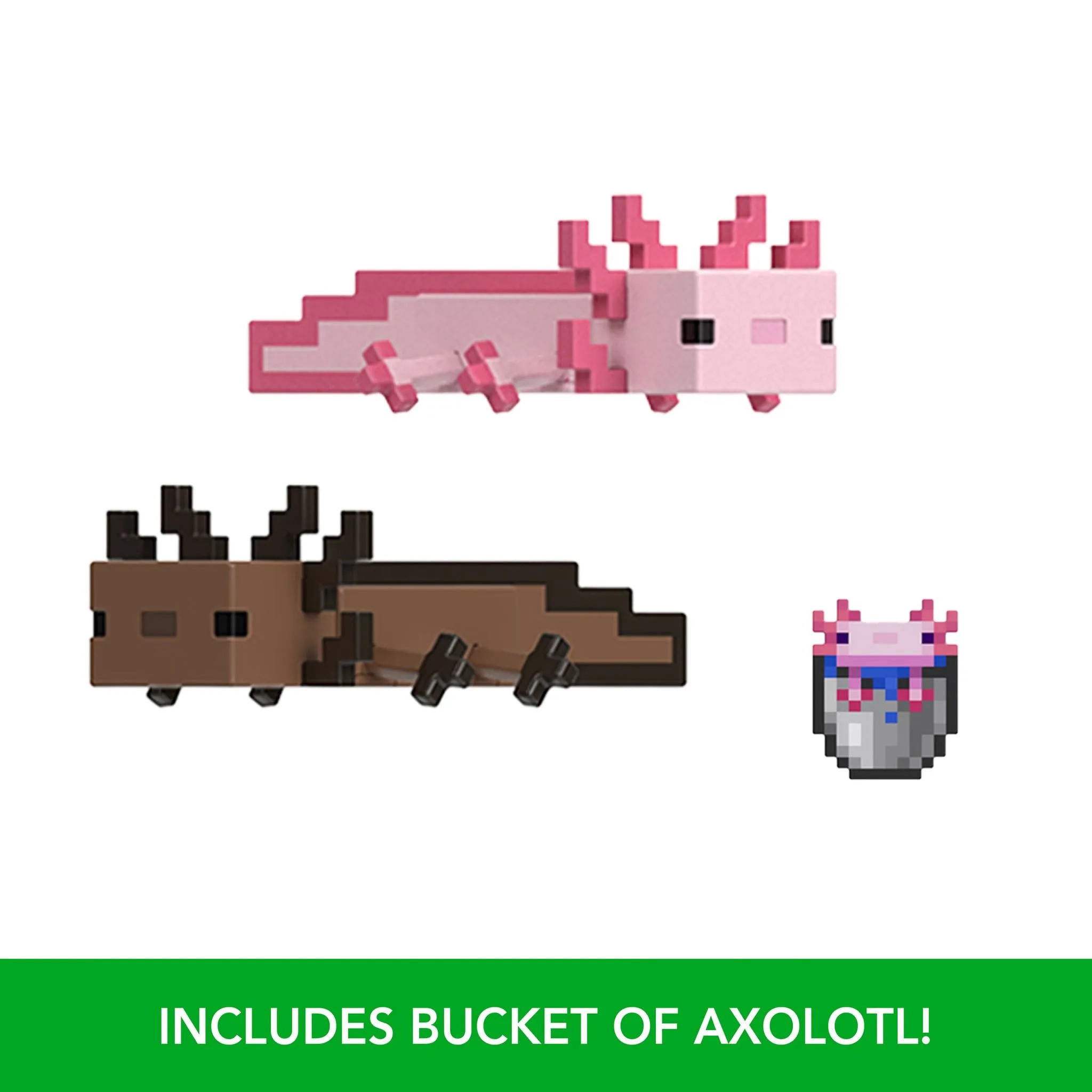 Minecraft 3.25 Inch Figure - Axolotls