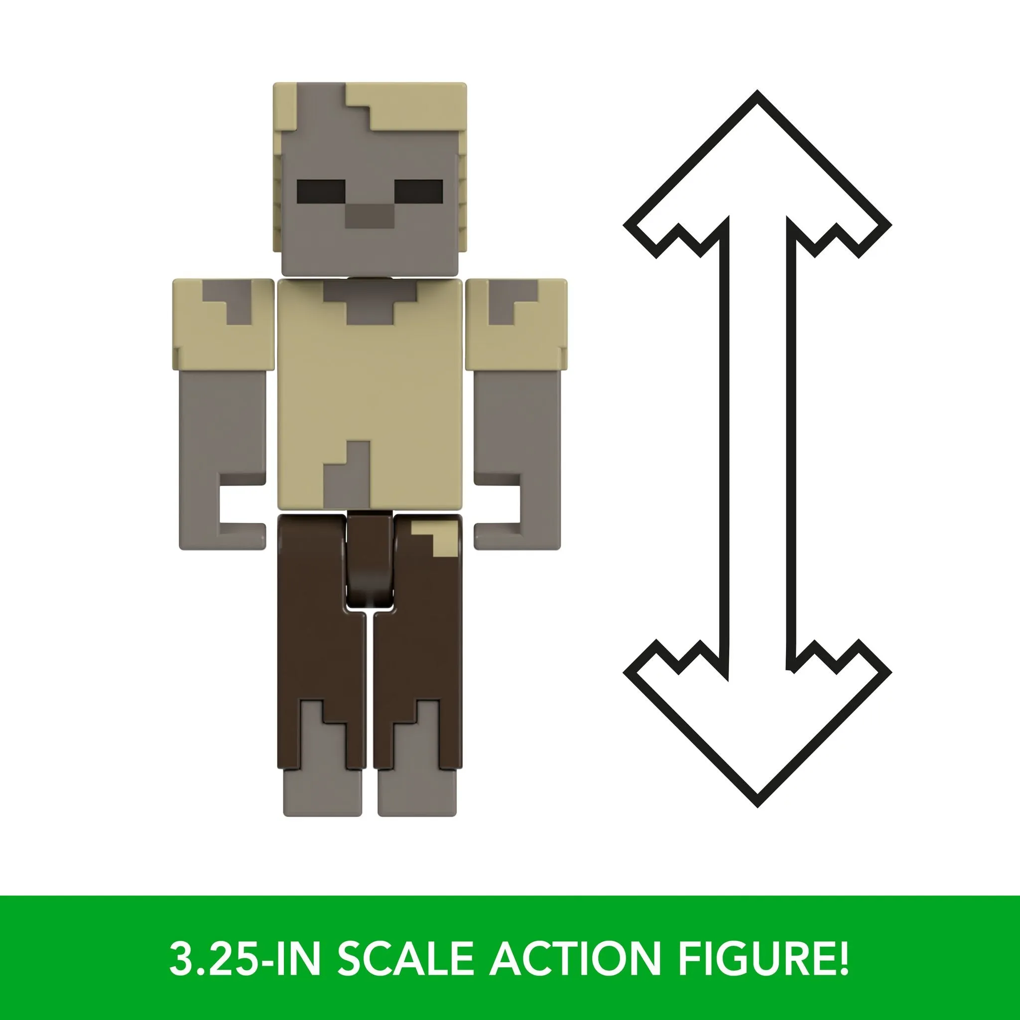 Minecraft 3.25 Inch Figure - Husk