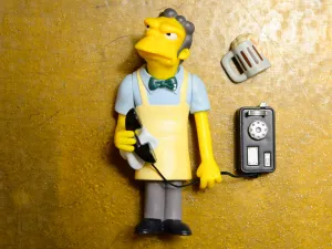 Moe - Playmates Simpsons World Of Springfield Vintage Figure