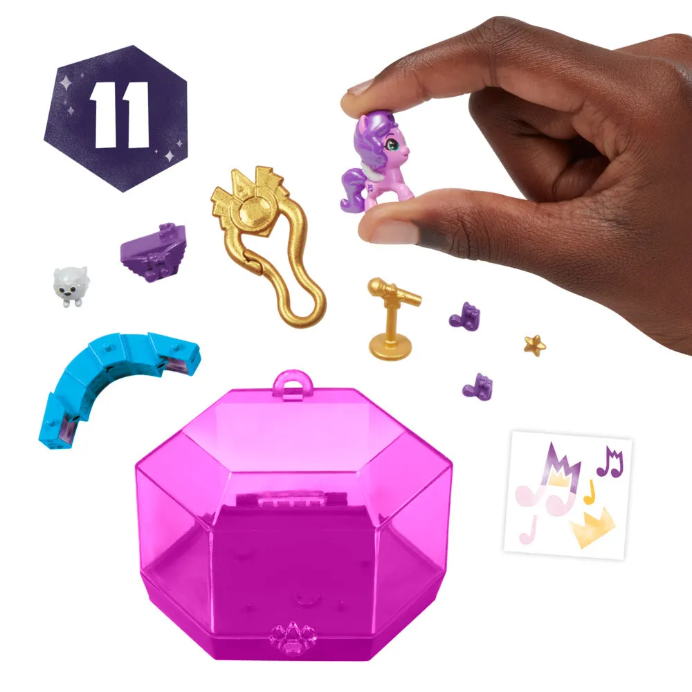My Little Pony Mini World Magic Crystal Keychain Princess Pipp Petals