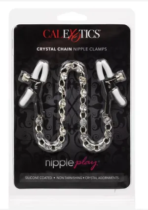 Nipple Play Crystal Chain Nipple Clamps