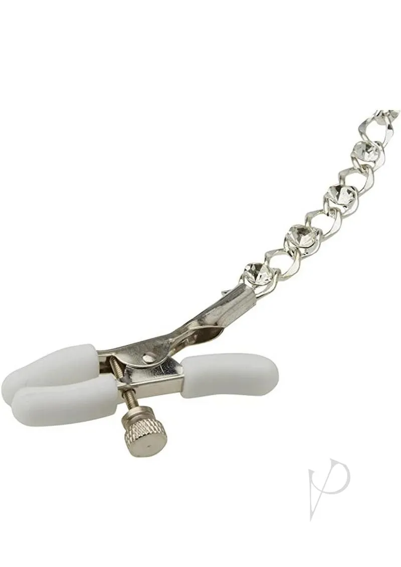 Nipple Play Crystal Chain Nipple Clamps