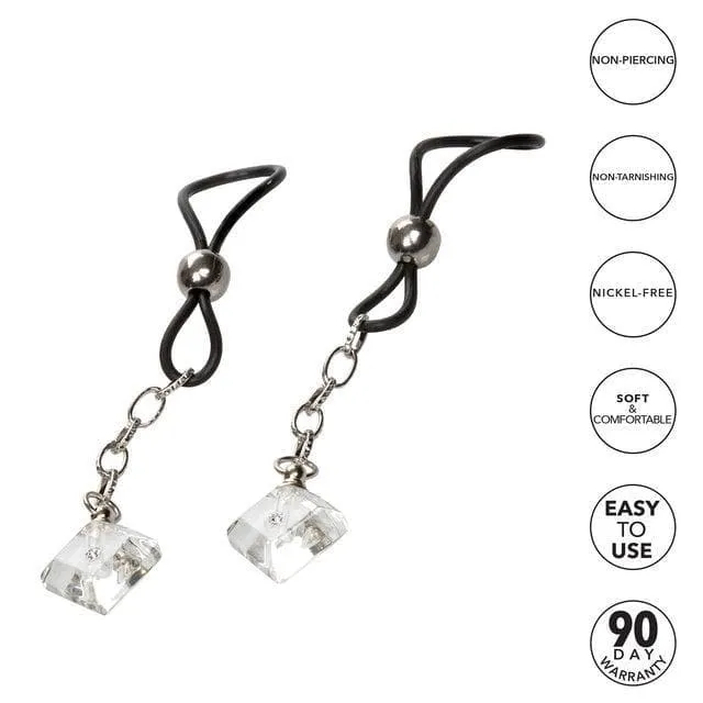 Nipple Play Non-Piercing Adjustable Nipple Crystal Gem Jewelry