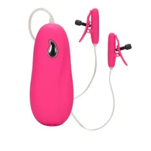 Nipple Teasers 2 Speed Vibrating & Heated Adjustable Nipple Clamps