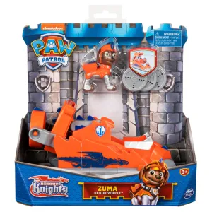 Paw Patrol Rescue Knights Themed Deluxe Vehicles Zuma