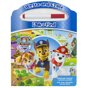 Paw Patrol - Write-and-Erase Look and Find Wipe Clean Board Book