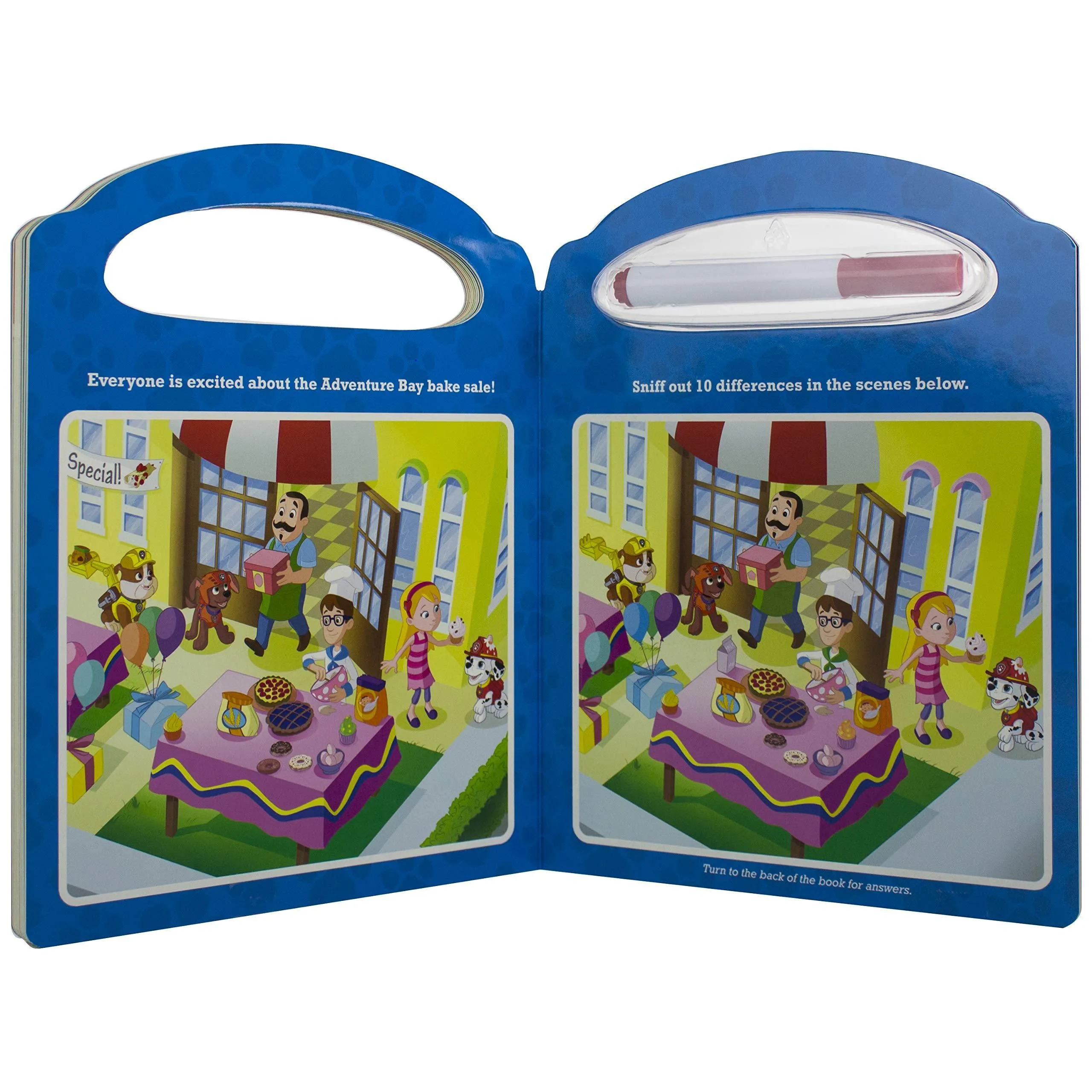 Paw Patrol - Write-and-Erase Look and Find Wipe Clean Board Book