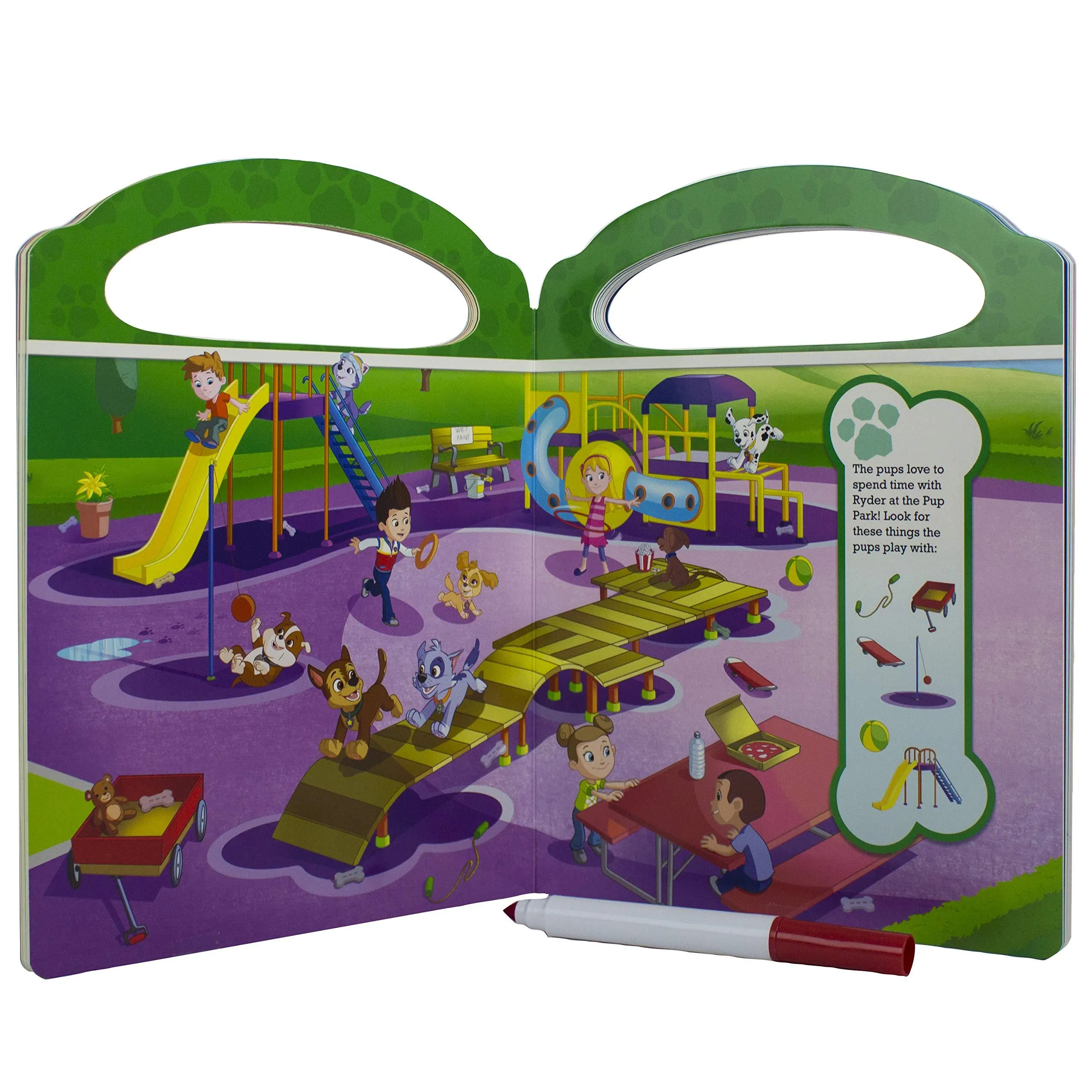 Paw Patrol - Write-and-Erase Look and Find Wipe Clean Board Book