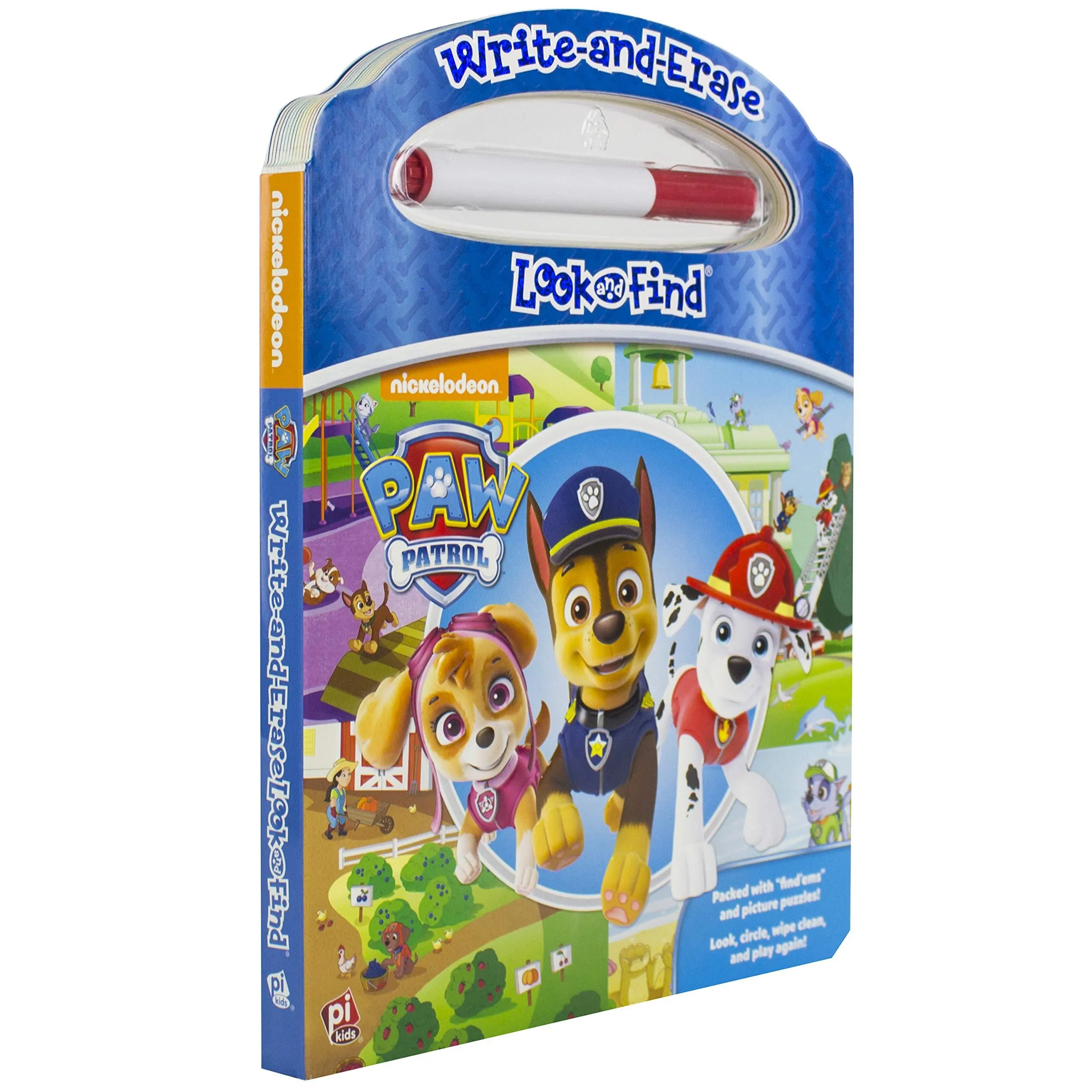 Paw Patrol - Write-and-Erase Look and Find Wipe Clean Board Book