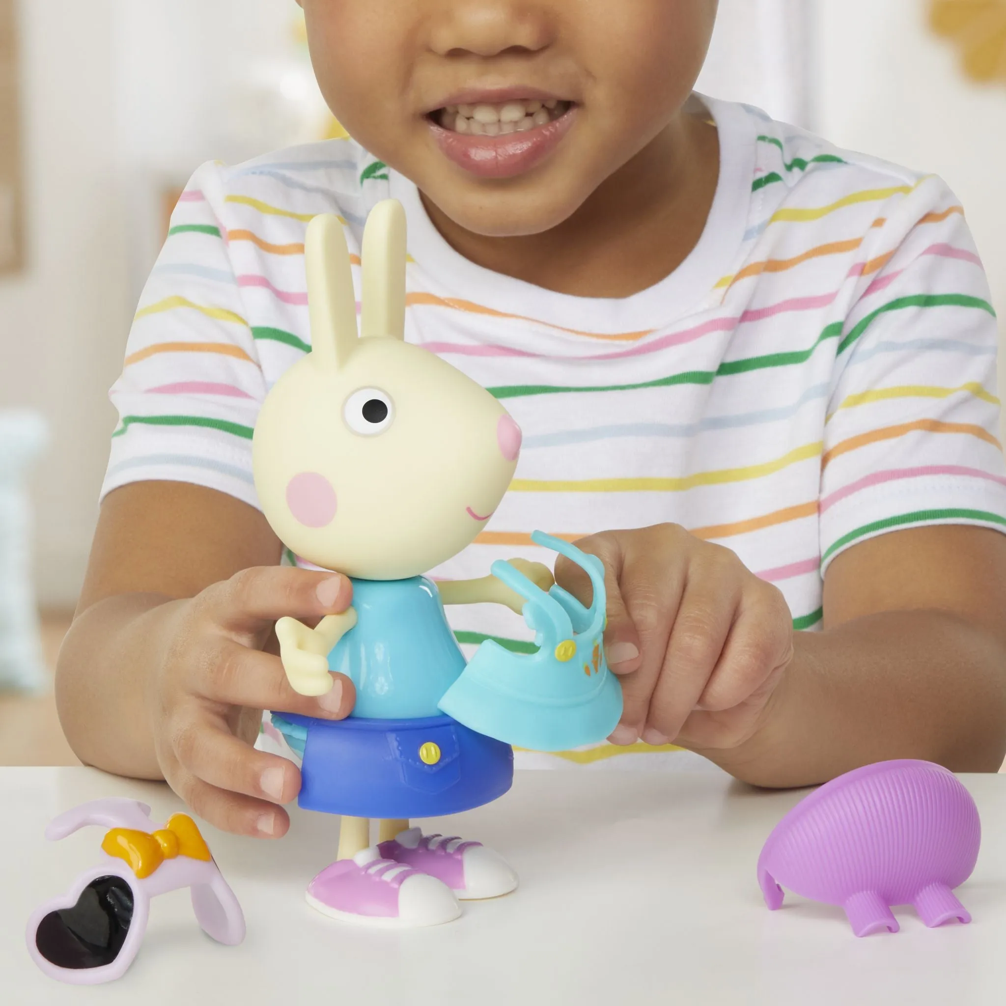 Peppa Pig Dress Up Figure - Rebecca Rabbit