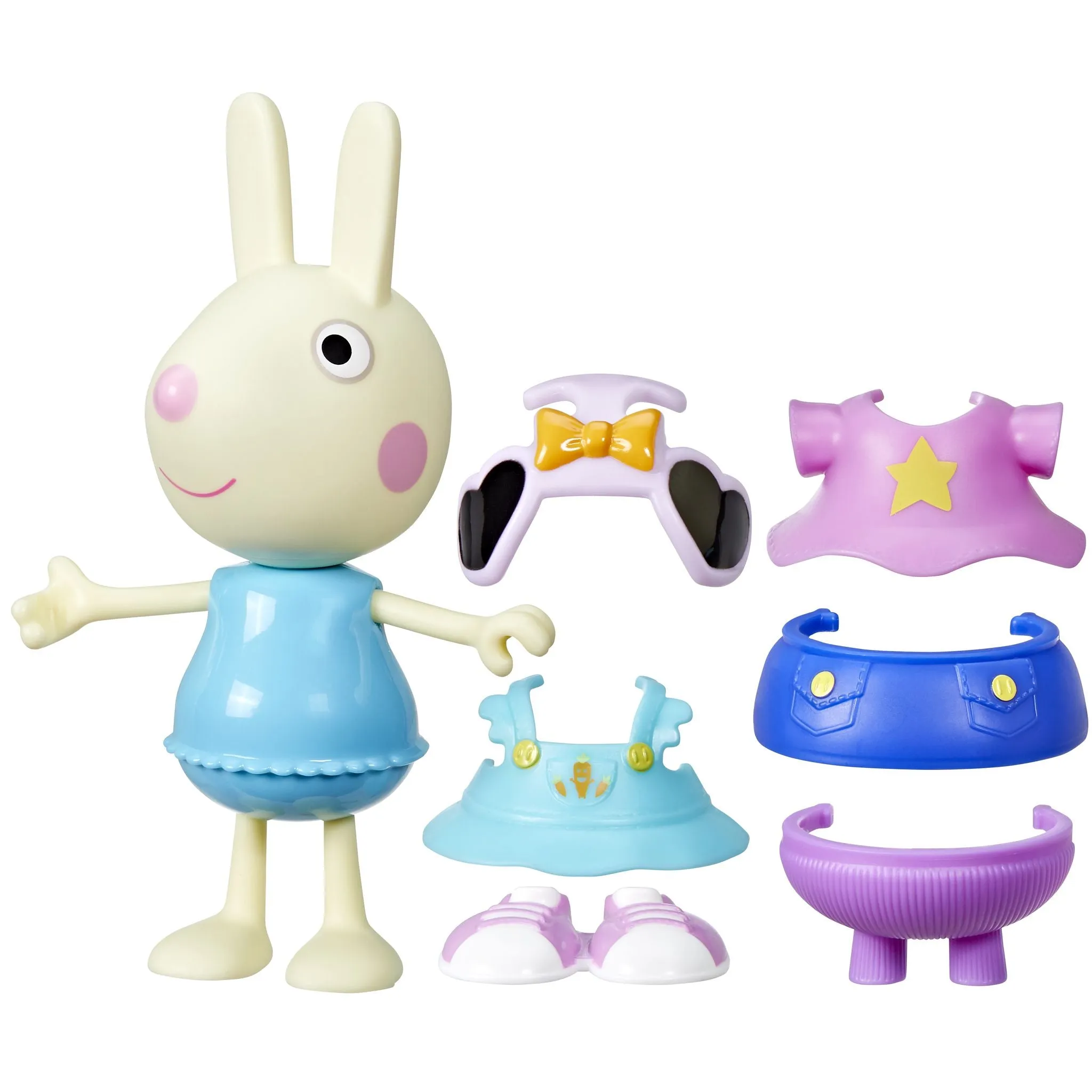 Peppa Pig Dress Up Figure - Rebecca Rabbit