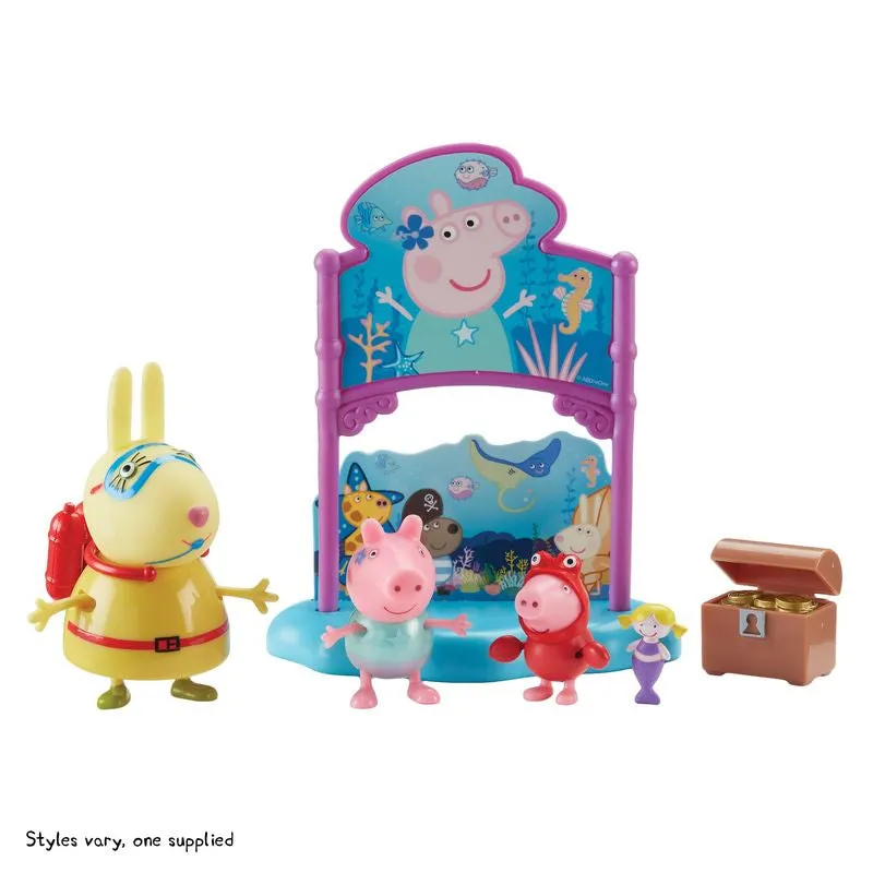 Peppa Pig Theme Playset Peppa's Under The Sea Party