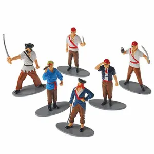 Pirate Figures, 12 Count