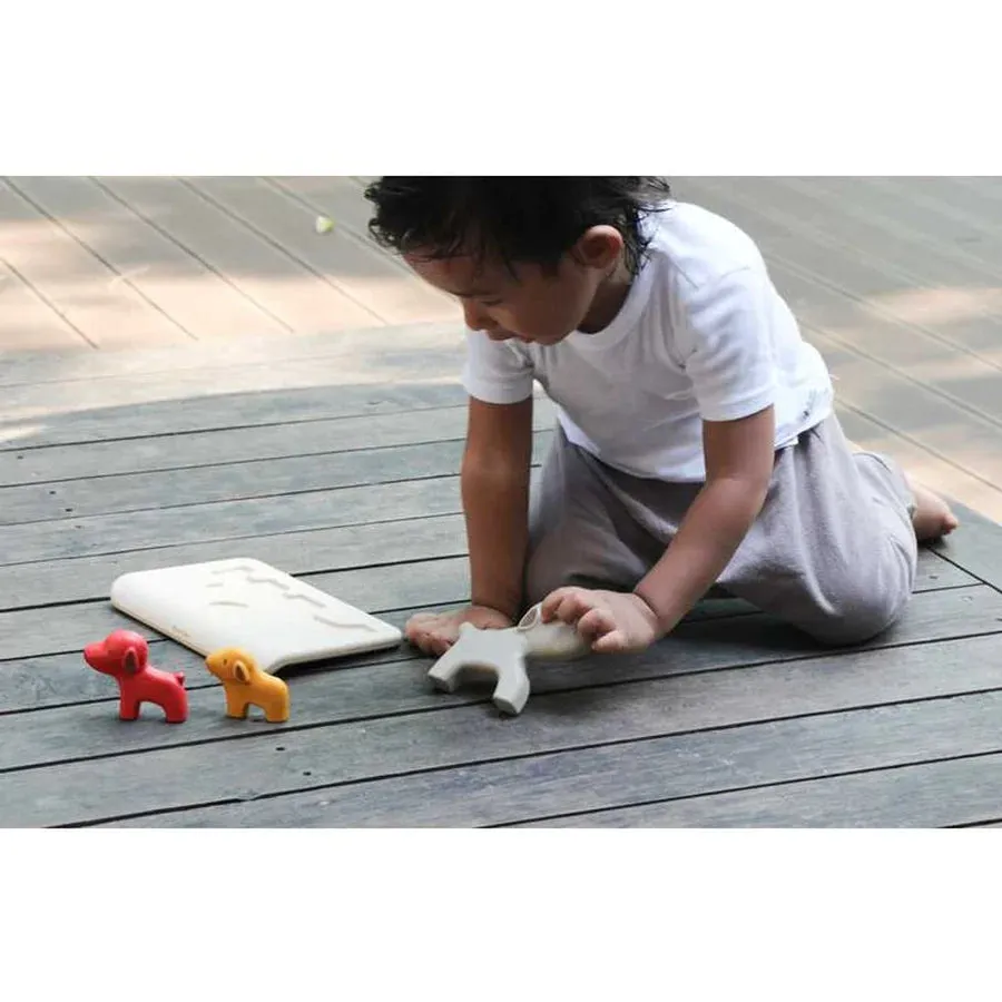 PlanToys Wooden Dog Puzzle