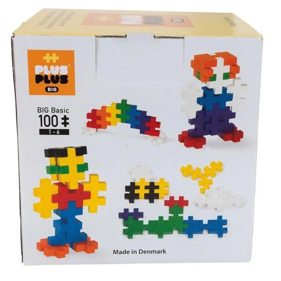 Plus-Plus Blocks - Big Basic Mix 100 Pieces
