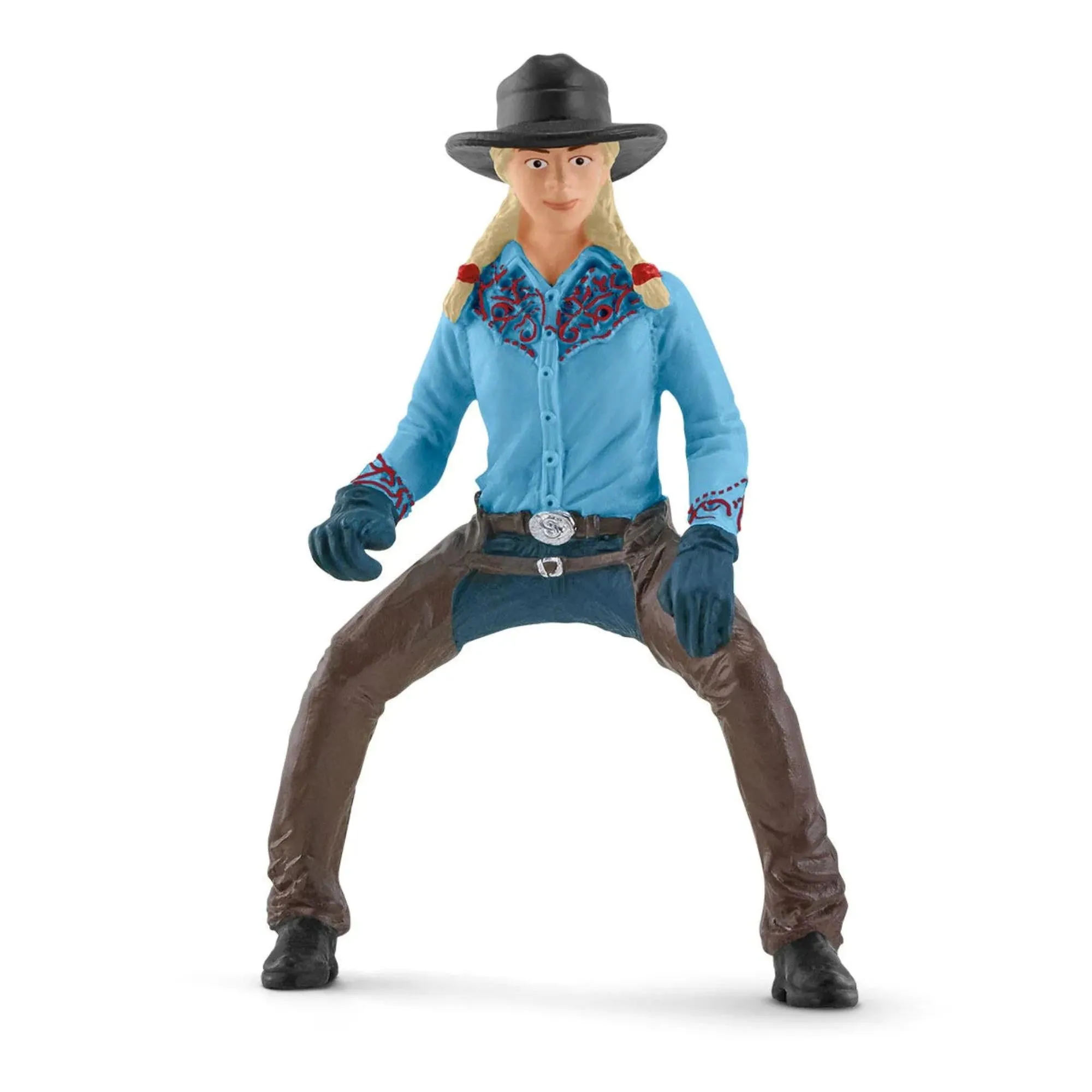 Schleich Cowgirl Team Roping Fun Set