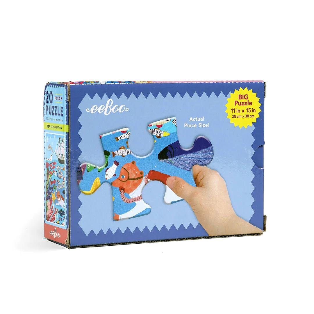 Sea Exploration 20 Piece Puzzle