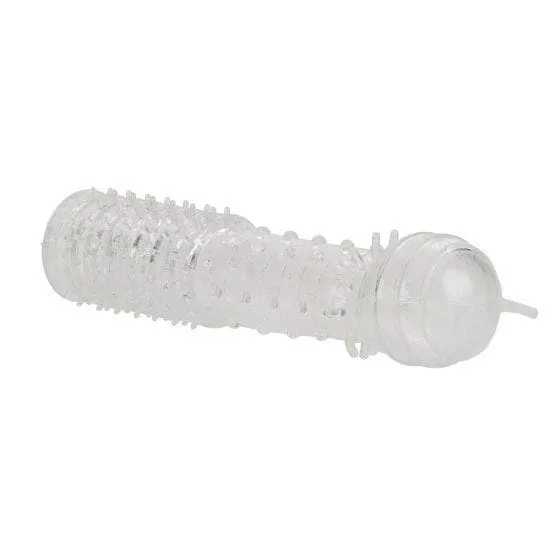 Senso 2 Pack Silicone Ribbed and Noduled Penis Erection Enhancement Sleeves