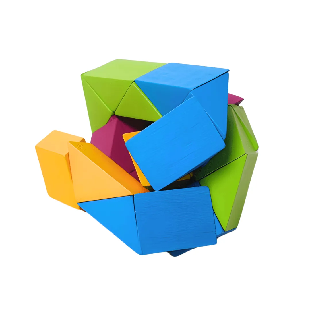 Serpentine Cube Challenge For Kids & Adults