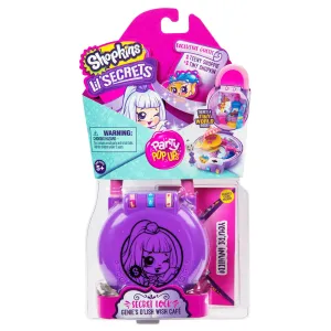 Shopkins Lil Secrets Mini Playset Secret Lock Genie's D'Lish Wish Cafe