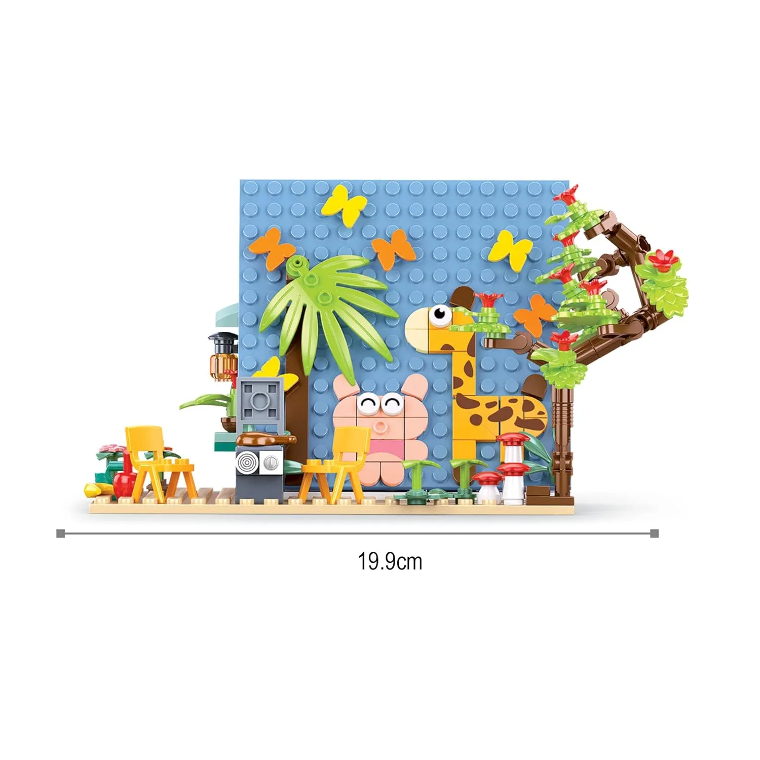 Sluban Girls Camp Building Blocks For Ages 6 